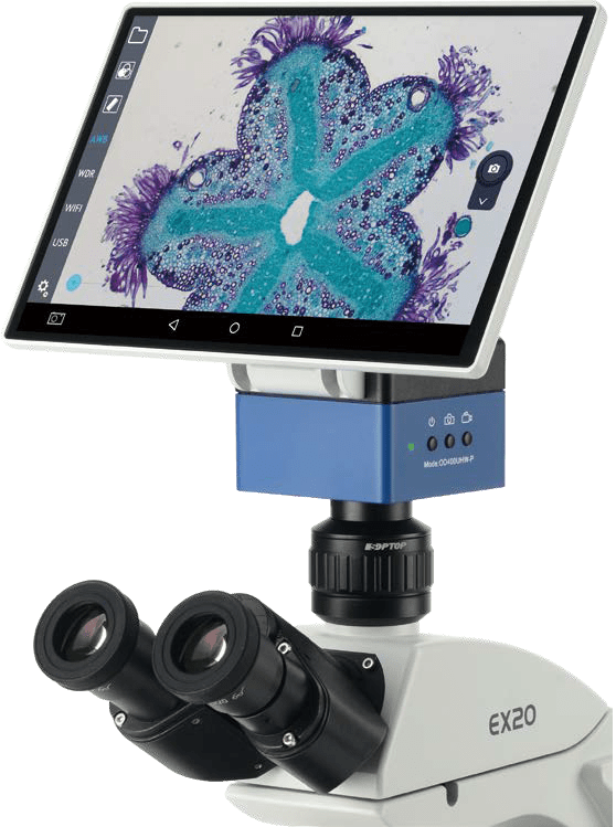 OD400UHW10 Mikroskop Görüntü Transfer Sistemi 4 Mp  - 10' Ekran - HDMI -16G SD Hafıza Kartı