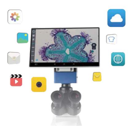 OD400UHW10 Mikroskop Görüntü Transfer Sistemi 4 Mp  - 10' Ekran - HDMI -16G SD Hafıza Kartı