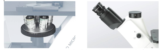 BDS 400 Trinoküler Biyolojik İnvert Faz Kontrast Mikroskop Halojen