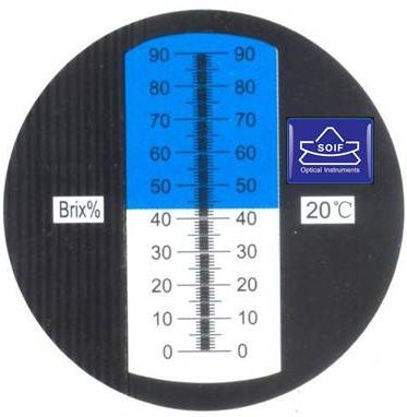 SOIF VBR90A El Tipi Refraktometre -0-90% Brix-ATC'li