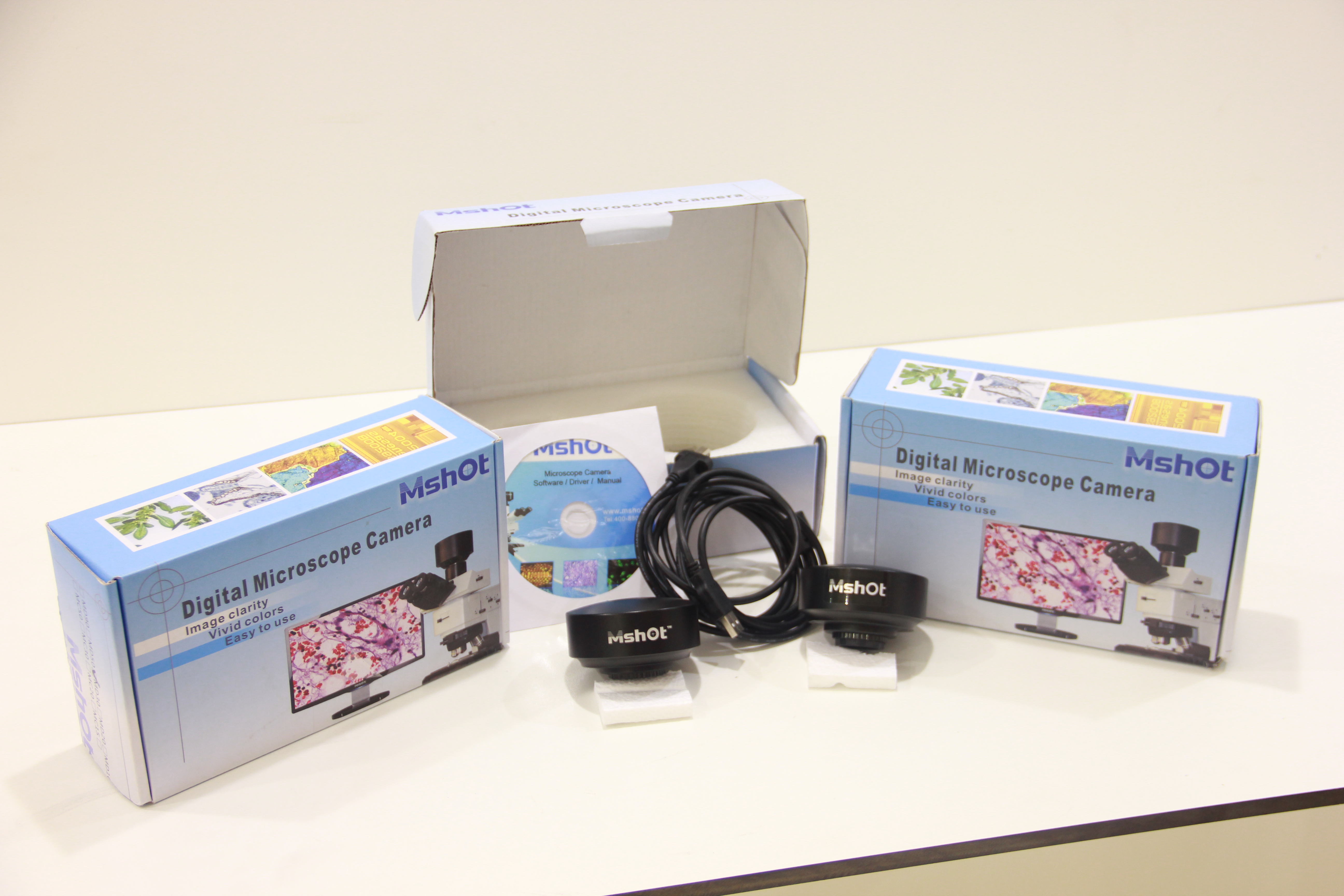 MD 50 5.0 MP CMOS Mikroskop Görüntüsü Transfer Kamerası ve Yazılımı