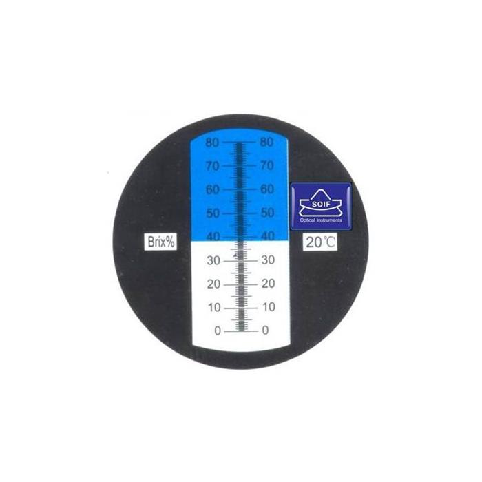SOIF VBR80T El Tipi Refraktometre-0-80% Brix- ATC'li