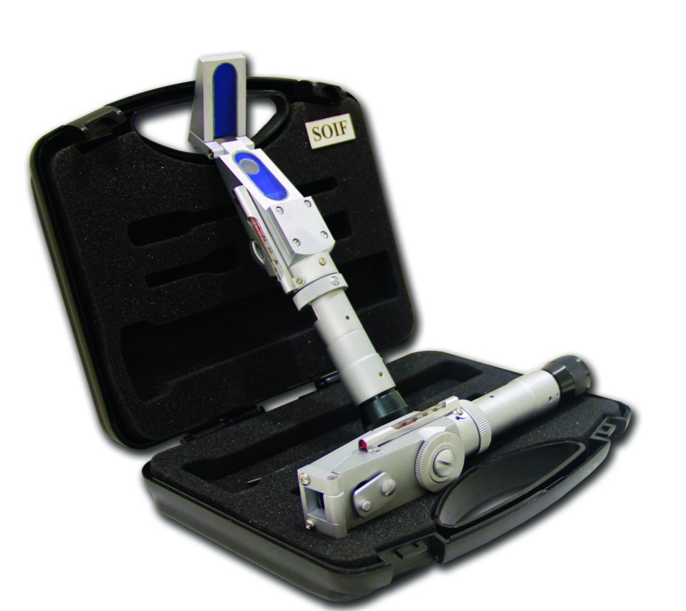 SOIF VBRS90-S El Tipi Refraktometre 3 Skalalı 0~42%, 42~71%, 71~ 90% Brix- ATC'li