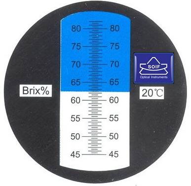SOIF VBR82-T El Tipi Refraktometre - 45-82% Brix- ATC'li