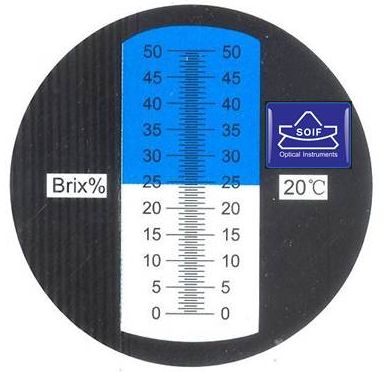 SOIF VBR50-T El Tipi Refraktometre- 0-50% Brix- ATC'li