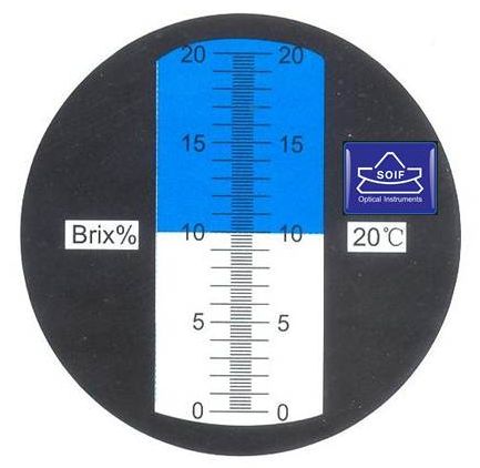 SOIF VBR20-T El Tipi Refraktometre - 0-20% Brix-ATC'li 
