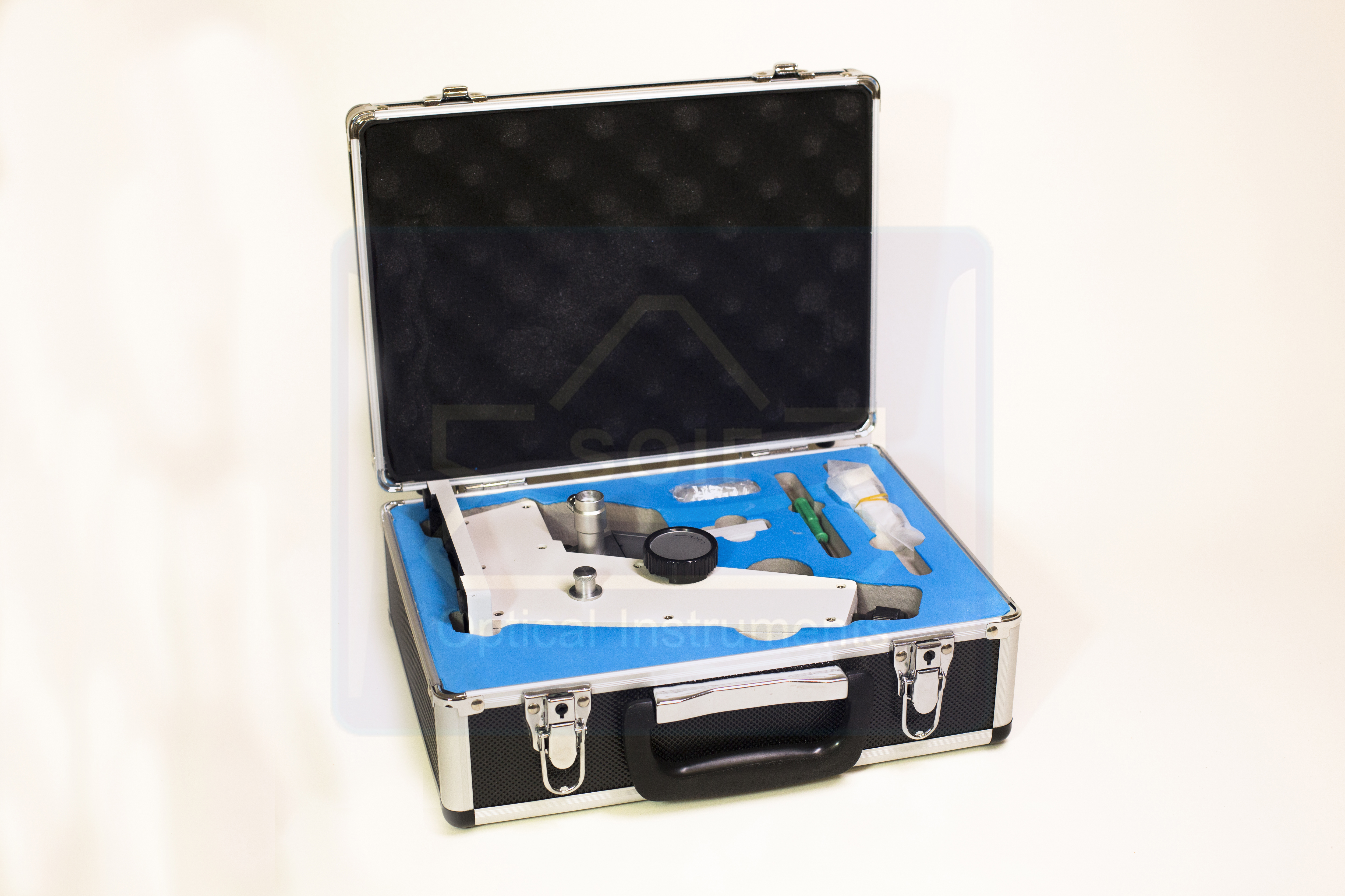 SOIF 2WAJ Analog Masaüstü Abbe Refraktometre -nD: 1.300-1.700/0-95% Brix