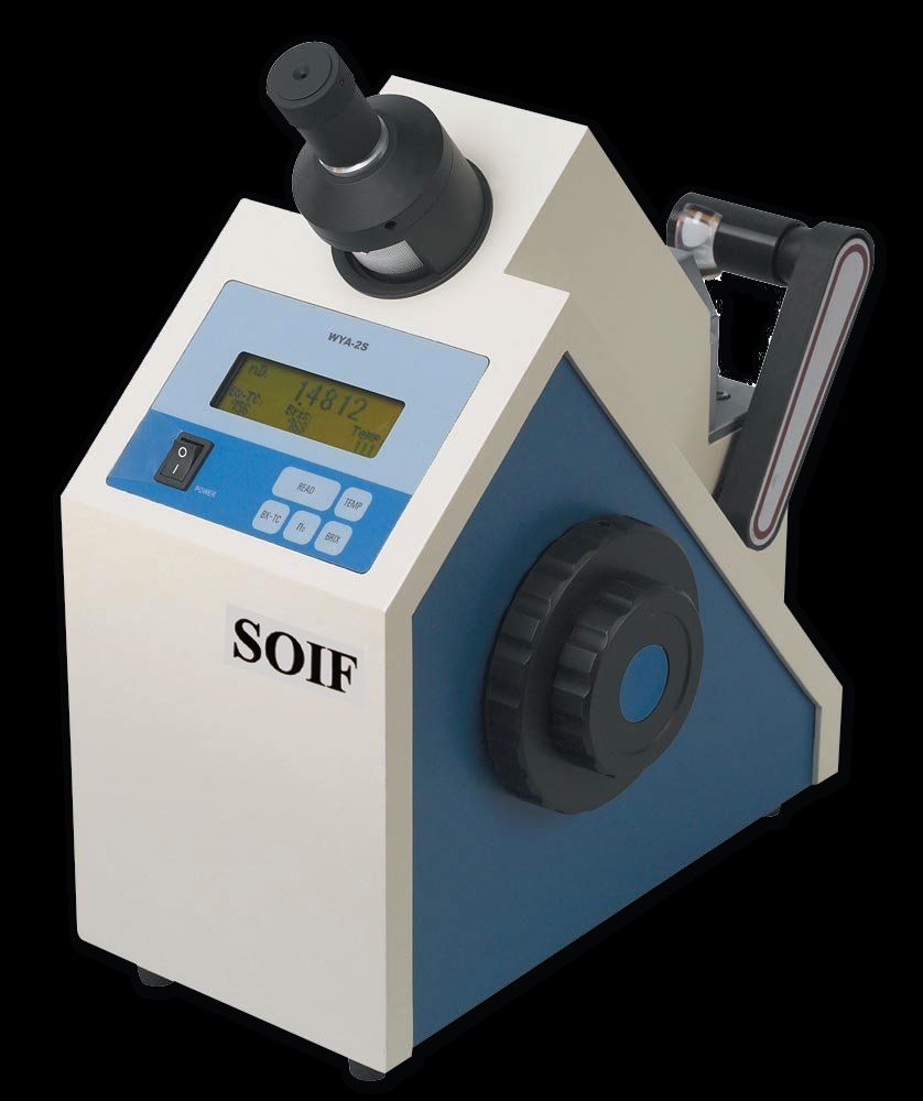 SOIF WYA-2S Dijital Masaüstü Abbe Refraktometre -nd: 1.300-1.700/0-95% Brix-