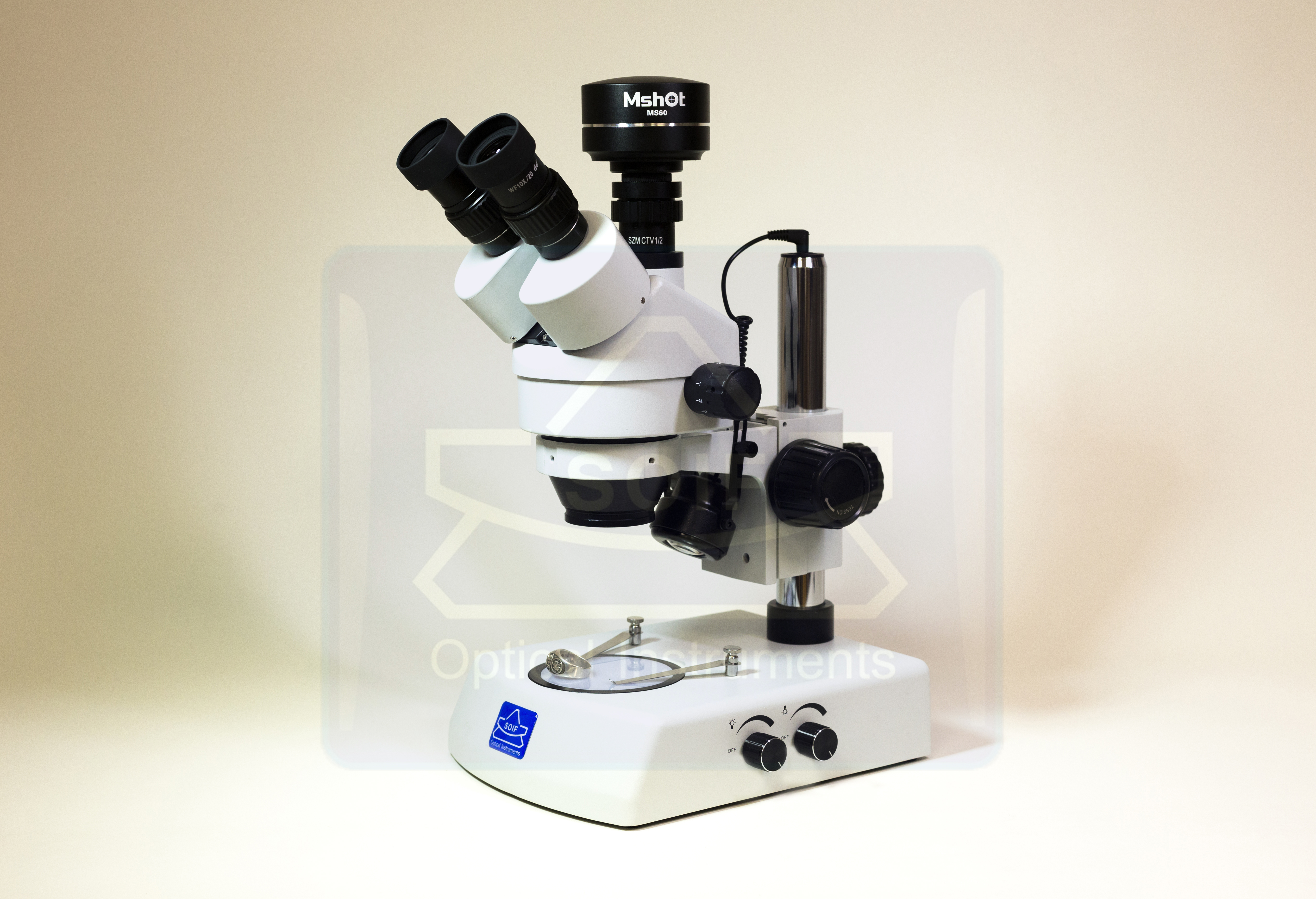 SOIF SZM45-T2/L Trinoküler Stereo Zoom Mikroskop-45x