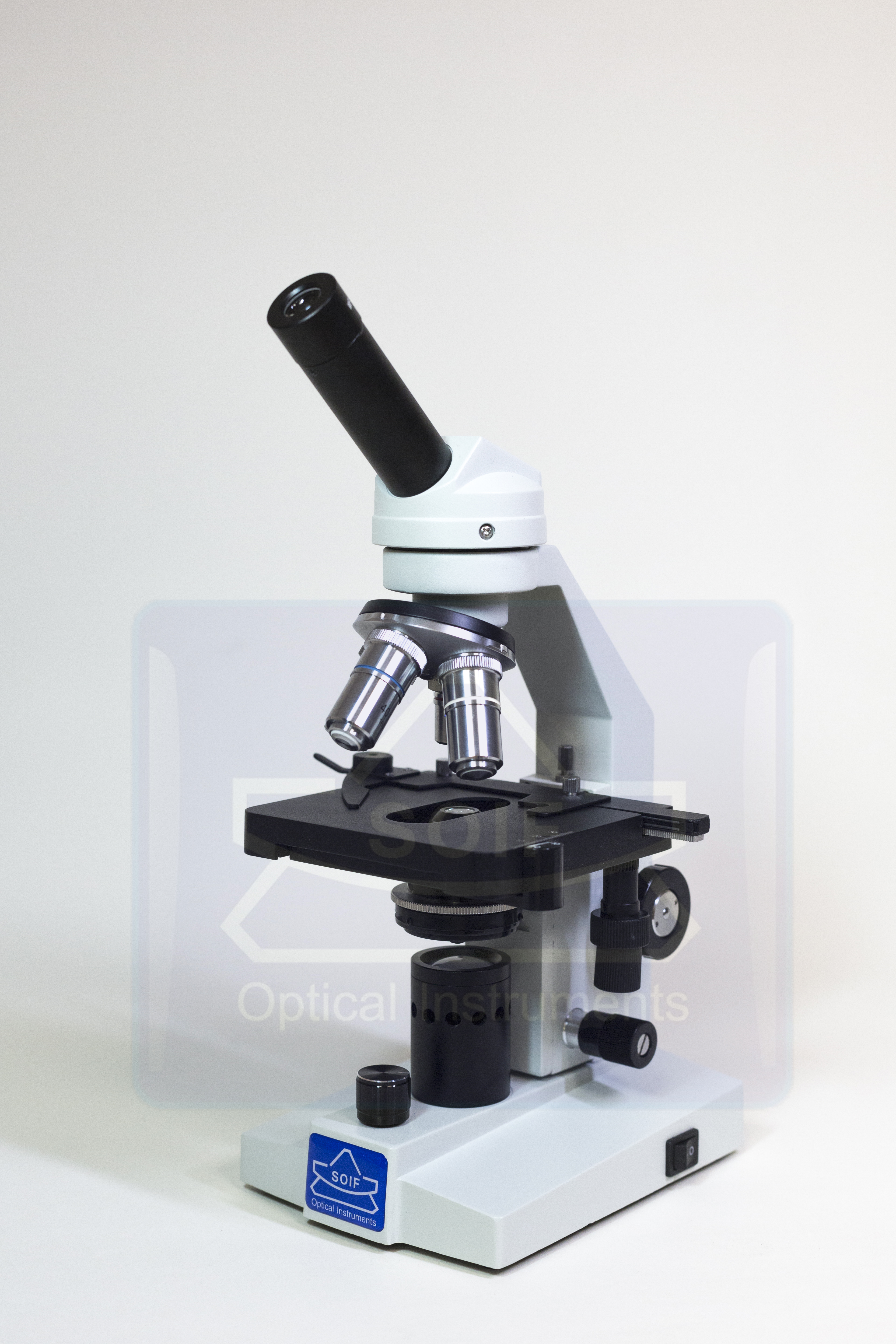 SOIF M2 Monoküler Öğrenci Mikroskobu -4 Objektif Yuvalı Achromat-1000x