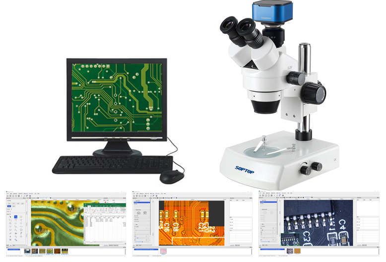 SZM45-T2/S Tinoküler Başlıklı Stereozoom Mikroskop