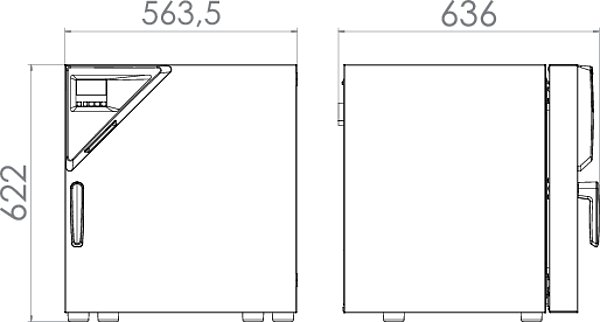 FED 56 Doğal Konveksiyonlu Gelişmiş Zamanlayıcı Fonksiyonlu Kurutma ve Isıtma Fırını