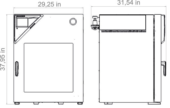 VDL 115 Vakumlu Etüv
