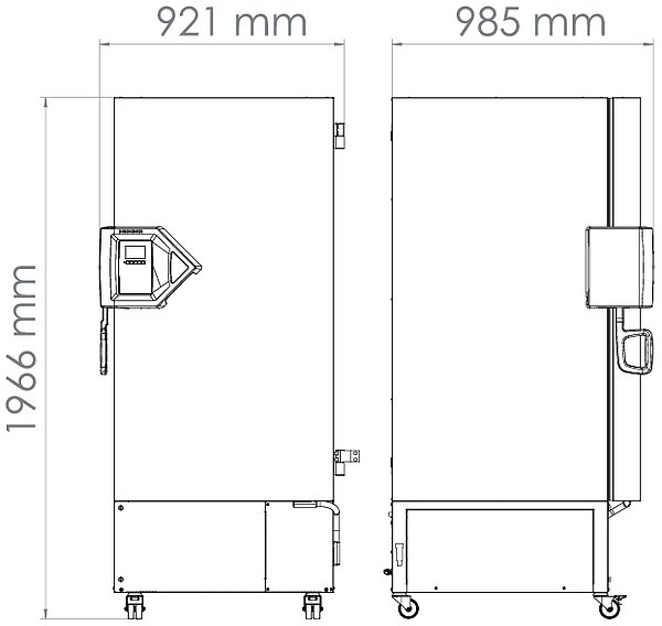 UFV 500 Ultra Düşük Sıcaklıklı Derin Dondurucuları