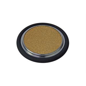 Sinterlenmiş Metal Filtreli Merkezleme Halkası – DN 25 ISO-KF (Paslanmaz Çelik / FKM)