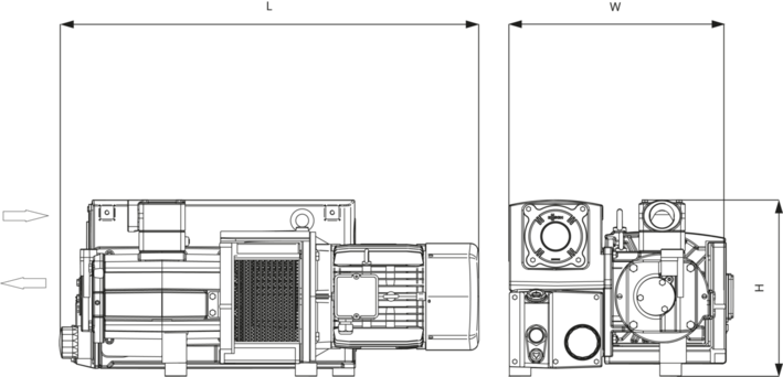 R5 RD 0200 A - Rotary Vane Pump