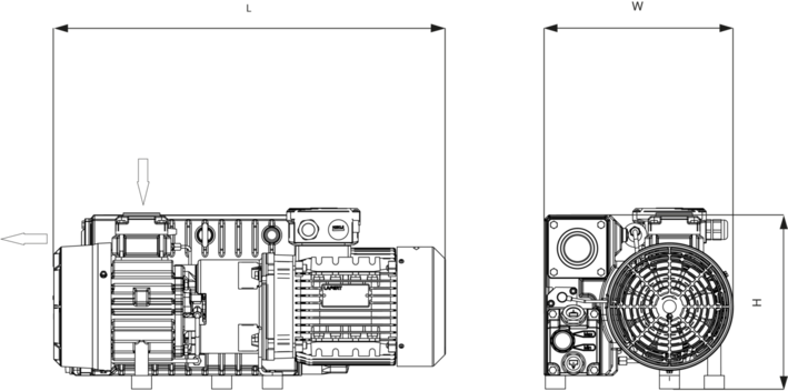 R5 RA 0025 F - Rotary Vane Pump
